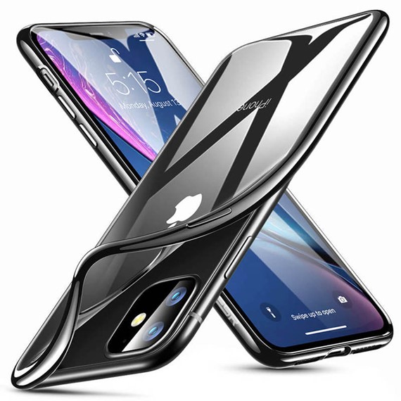 Apple iPhone 12 Pro Max Kılıf CaseUp Laser Glow Siyah 2